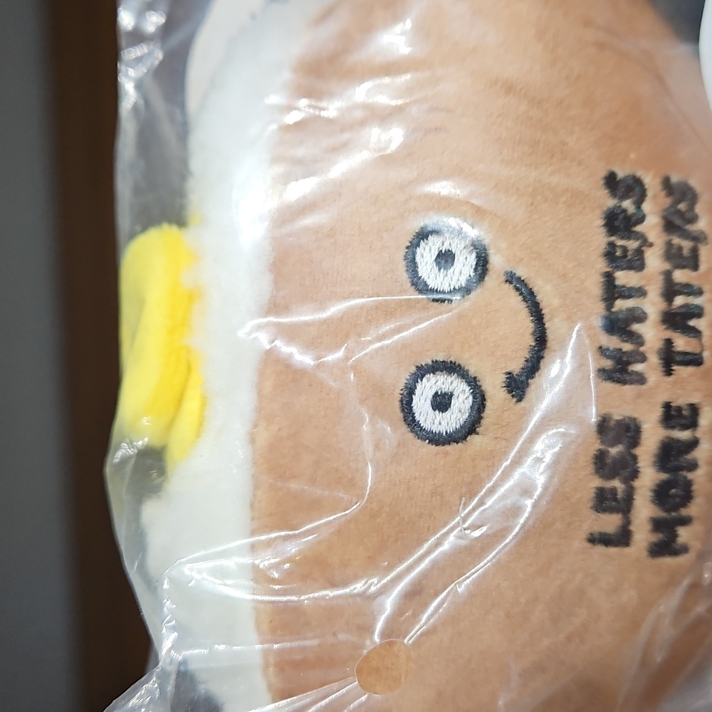 Less Haters More Taters Bagcharm - Picture 2 of 4